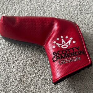 Scotty Cameron Design Red Putter Headcover
